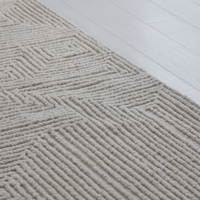 Camden Natural Wool Rug - 120x170cm - Laura James