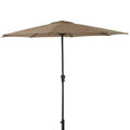 Cappuccino Parasol - 3m Round