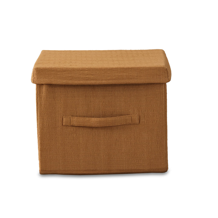 Cara 24cm Basket - Amber Yellow Geometric - Laura James