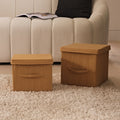 Cara 27.5cm Basket - Amber Yellow Geometric - Laura James