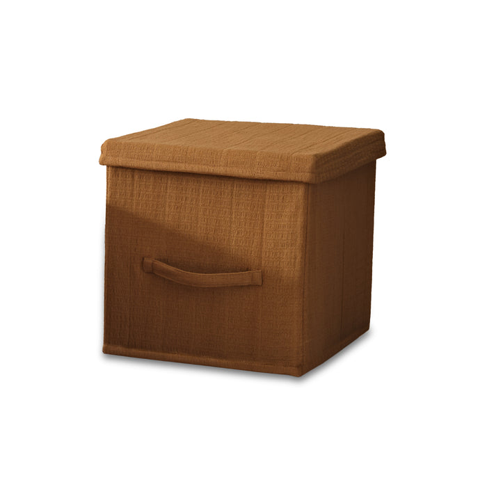 Cara 27.5cm Basket - Amber Yellow Geometric - Laura James