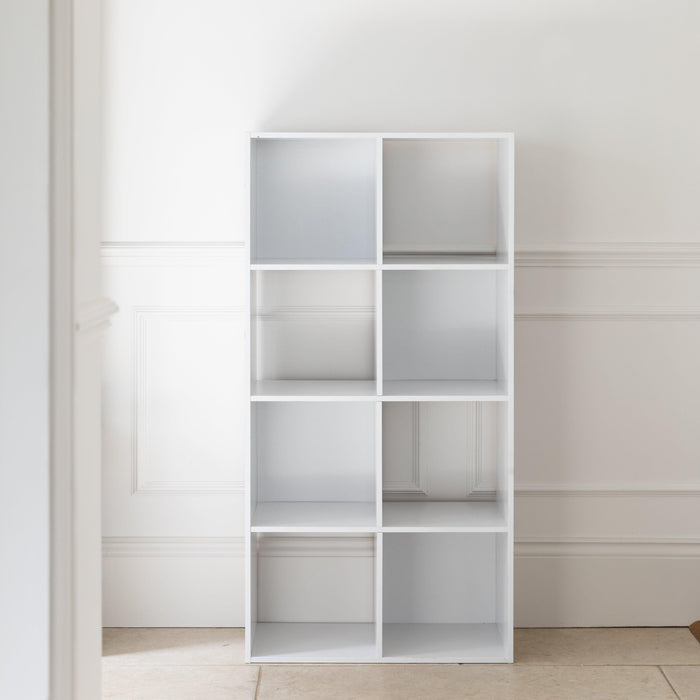 8 Cube Storage Unit in White - Laura James