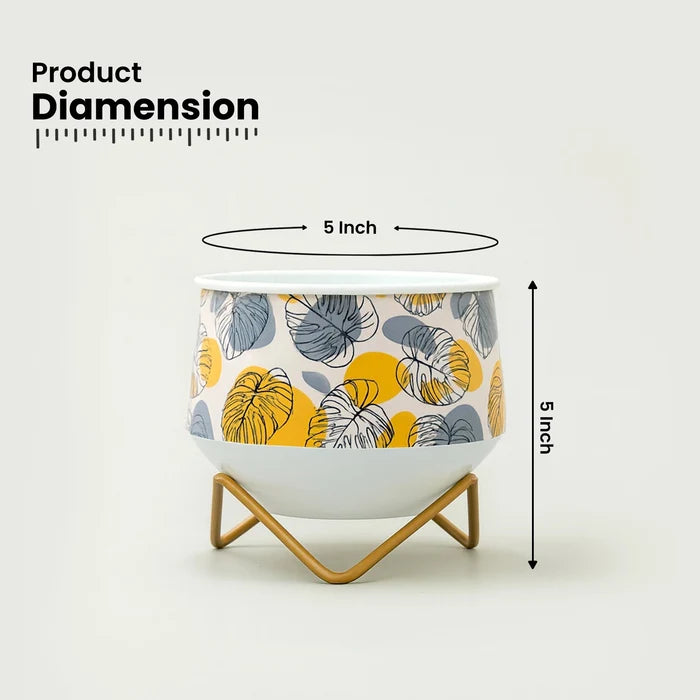 Caramel Metal Planter Metal Planter Urban Plant