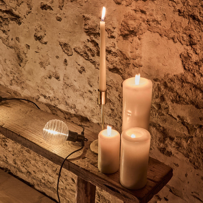 Carnaby 10 Bulb Outdoor String Lights - Extension Kit - Beehive Bulb - Laura James