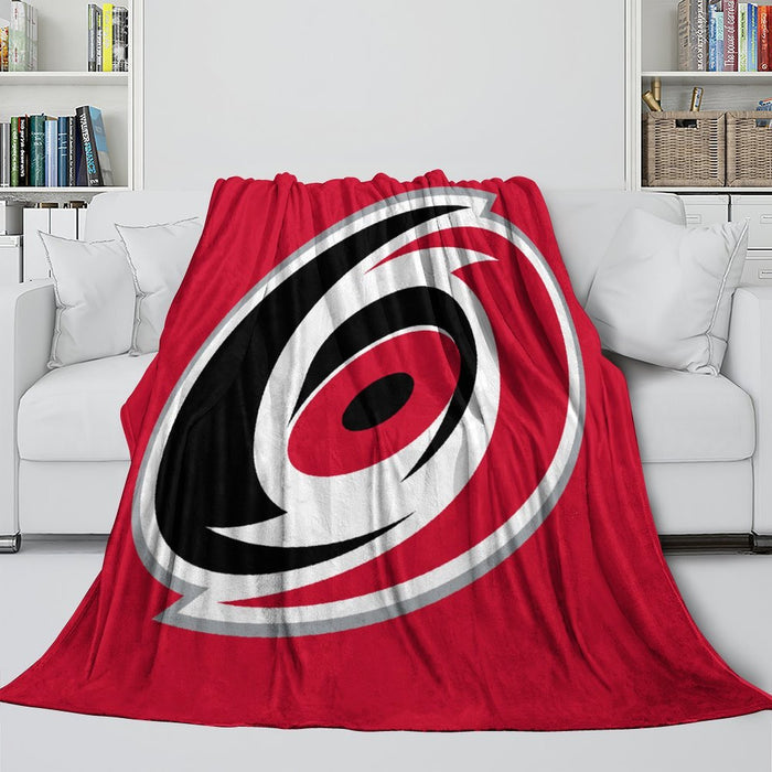 Carolina Hurricanes Blanket Flannel Throw Kids Room Decoration
