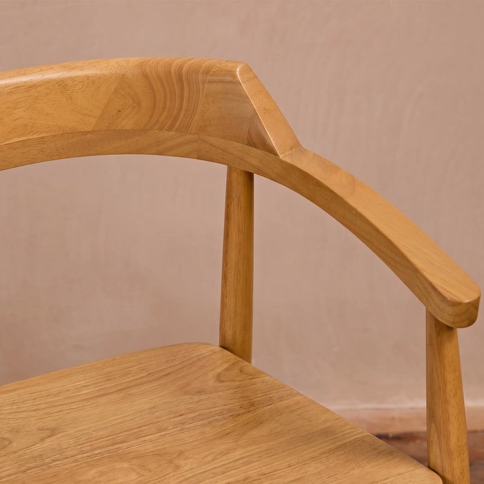 Carter Bar Stool - Pale Oak - Laura James