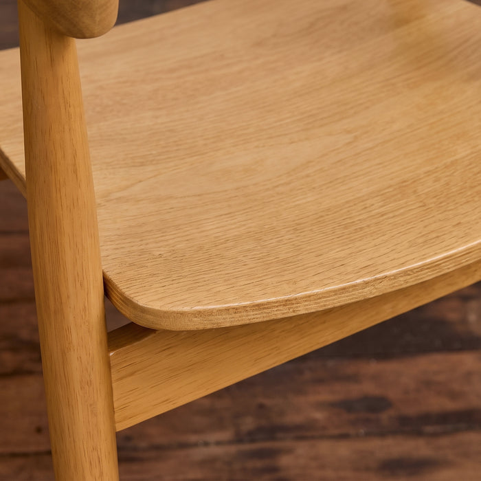 Carter Bar Stool - Pale Oak - Laura James