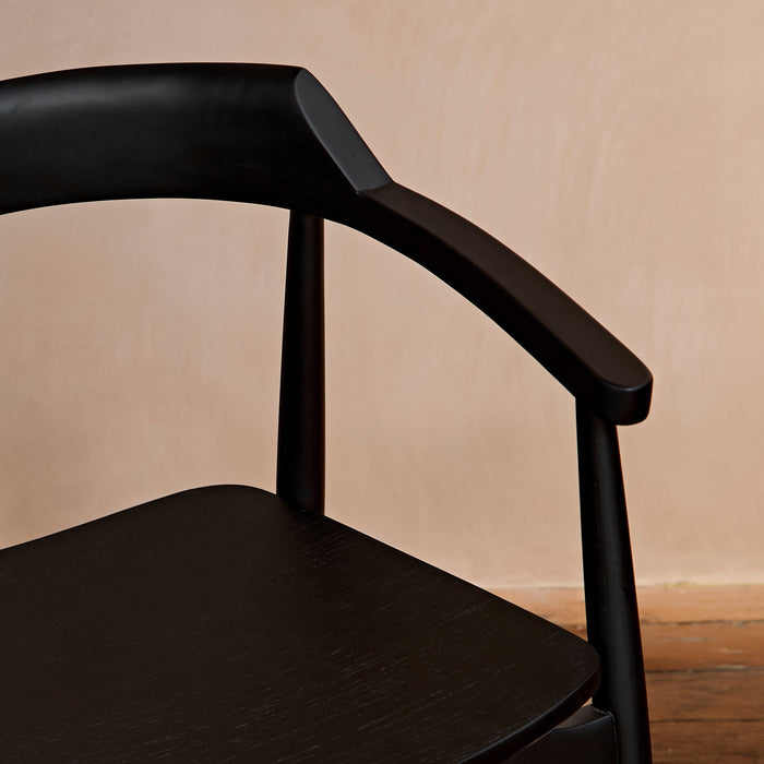 Carter Carver Chair - Black Oak - Laura James