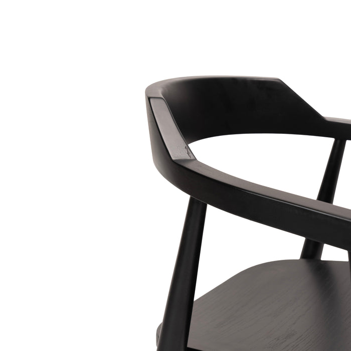 Carter Carver Chair - Black Oak - Laura James