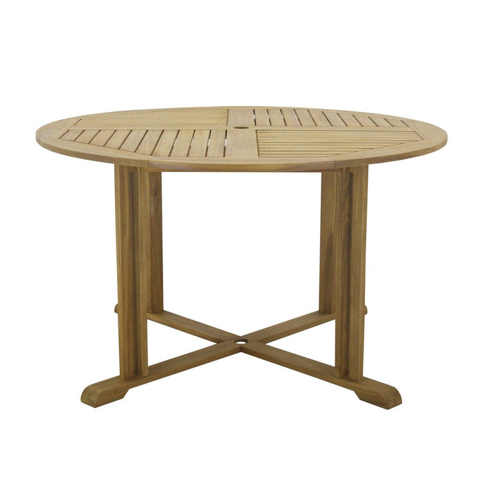 Casey outdoor dining set – solid acacia wood – 6 seater - Laura James