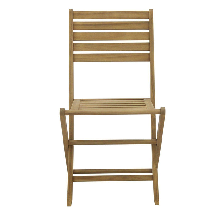 Casey outdoor dining set – solid acacia wood – 6 seater - Laura James