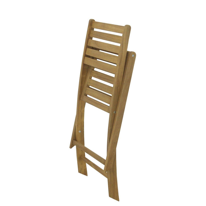 Casey outdoor dining set – solid acacia wood – 6 seater - Laura James
