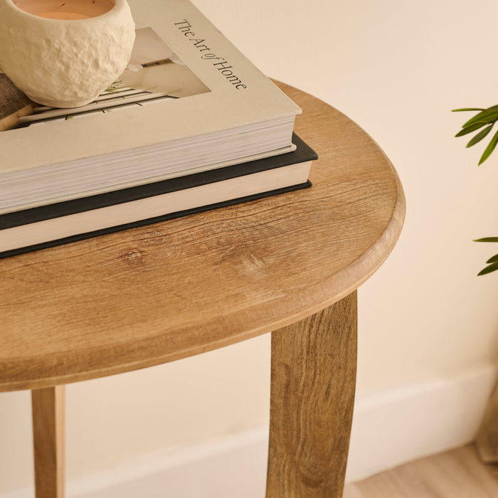 Celeste Mango Wood Console Table - Laura James