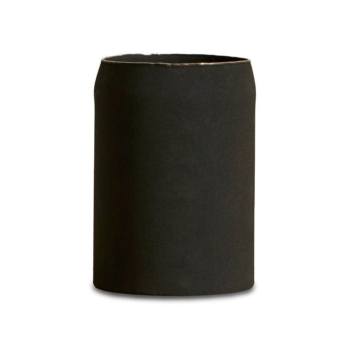 Chaldon 17cm Metal Vase - Black