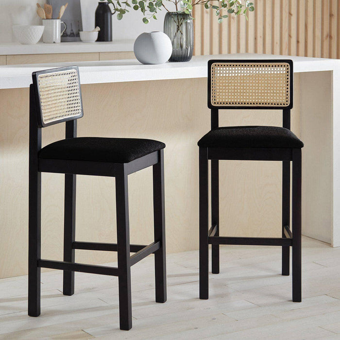 Charlie bar stool - black - Laura James