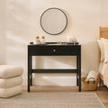 Charlie Noir Black Dressing Table - Laura James