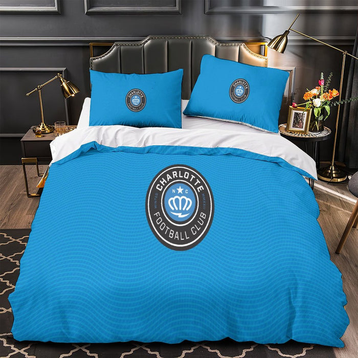 Charlotte FC Bedding Set Duvet Cover Without Filler