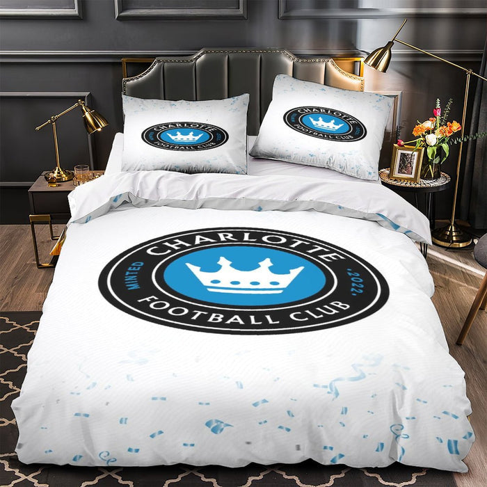 Charlotte FC Bedding Set Duvet Cover Without Filler