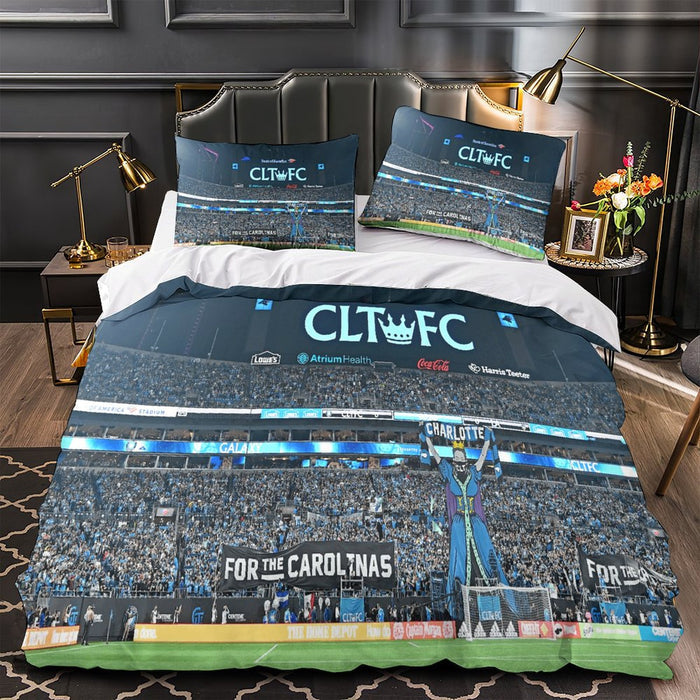 Charlotte FC Bedding Set Duvet Cover Without Filler