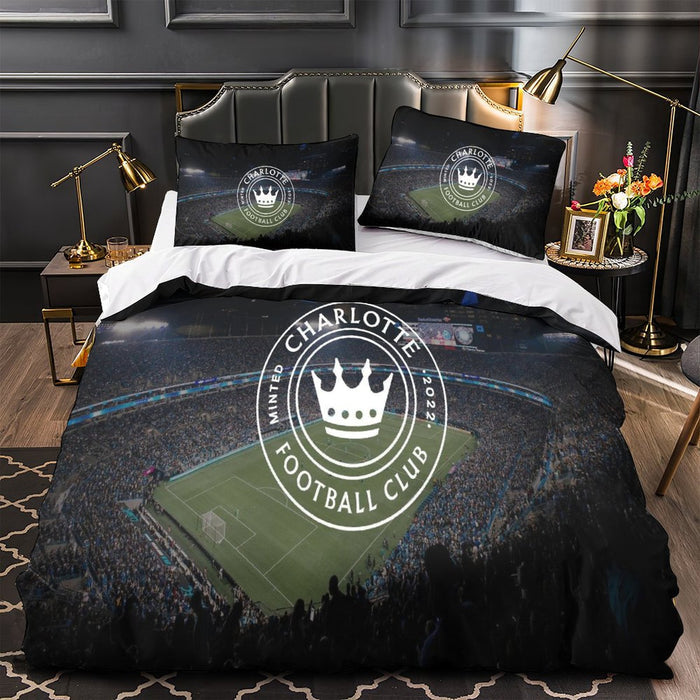 Charlotte FC Bedding Set Duvet Cover Without Filler