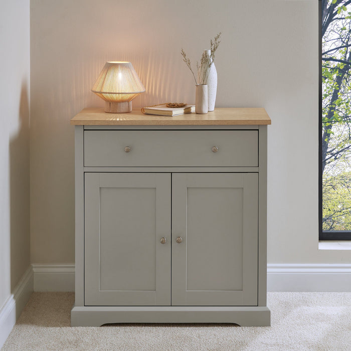 Chatsworth Sideboard - 80cm - Linen Grey - Laura James