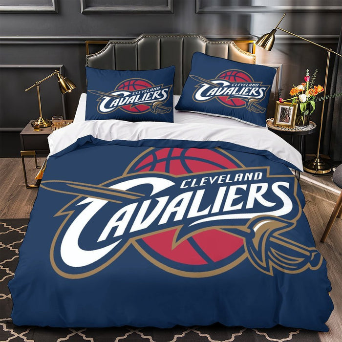 Cleveland Cavaliers Bedding Set Duvet Cover Without Filler
