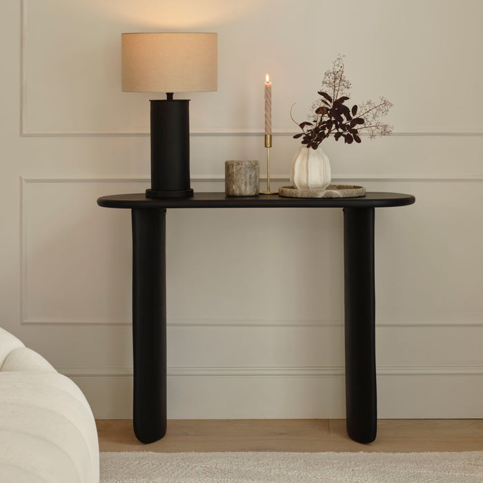 Colesdon 30cm Table Lamp Base - Matte Black - Laura James