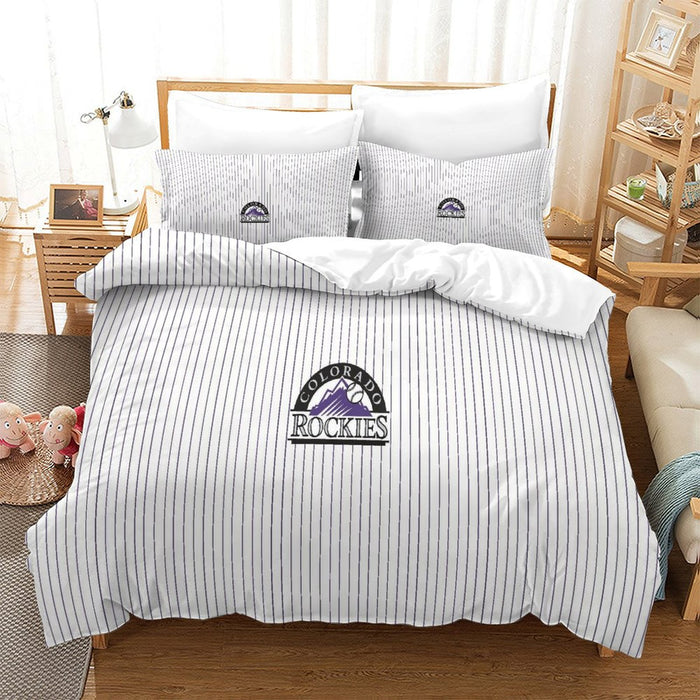 Colorado Rockies Bedding Set Quilt Cover Without Filler