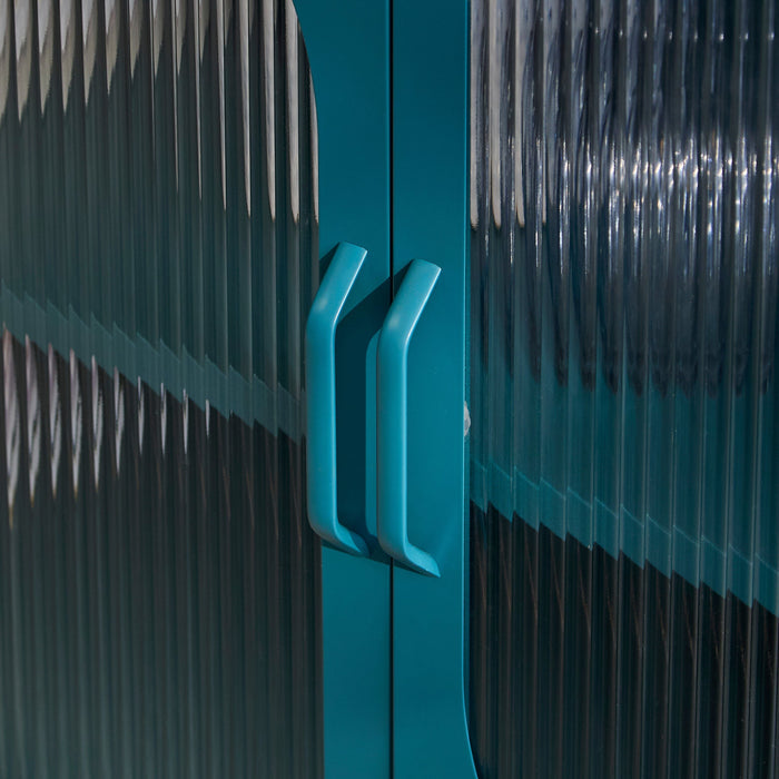 Conan 3 Door Sideboard - Lagoon Teal - Laura James