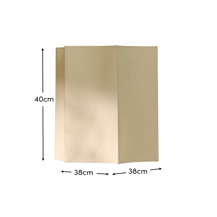 Coreley 30cm Cotton Lamp Shade - Taupe - Laura James