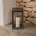 Coxley 35cm Iron Lantern - Nickel - Laura James