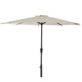 Premium LED 2.7m Round Parasol - Laura James