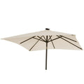 Cream Parasol - 2m Square  - Laura James