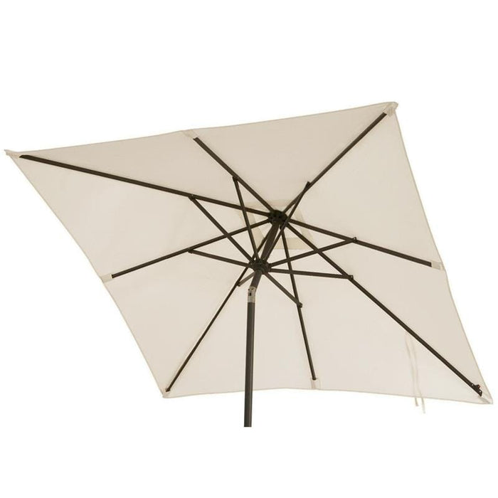 Cream Parasol - 2m Square  - Laura James