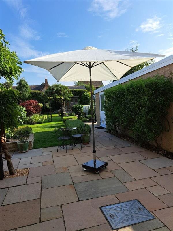 Cream Parasol - 2x3m Rectangle - Laura James