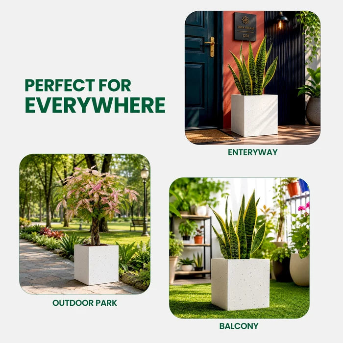 CUBIX Fiber Planter - L13 (5-Year Warranty)
