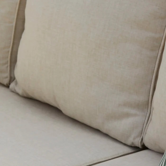 Dakota Garden Corner Sofa Cushion Covers - Sand - Laura James