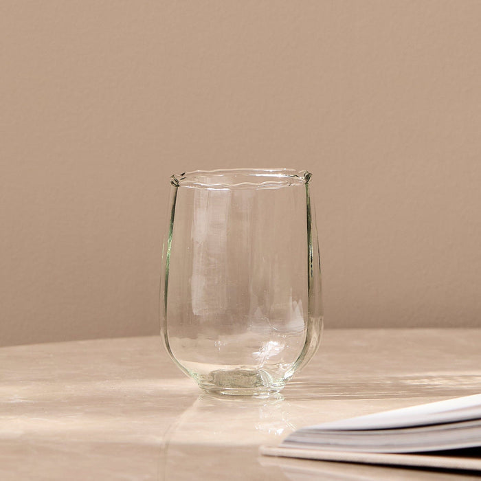 Dalen 10cm Glass Tea Light Holder - Clear