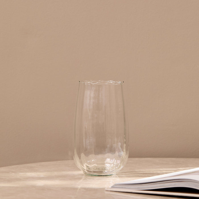 Dalen 16cm Glass Candle Holder - Clear