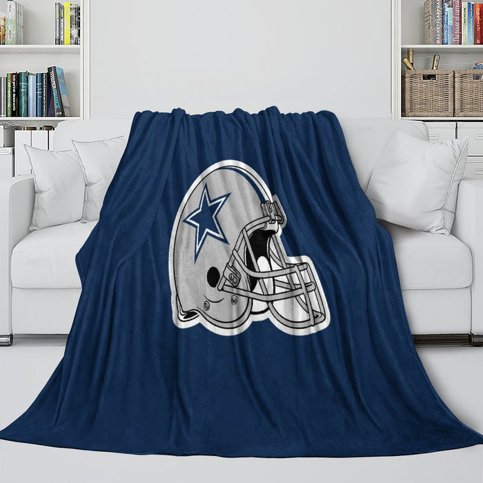 Dallas Cowboys Blanket Flannel Fleece Throw Room Decoration