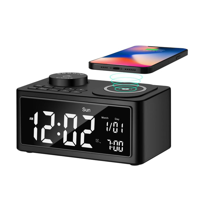 Deluxe Hotel Bluetooth Alarm Clock Charge Station