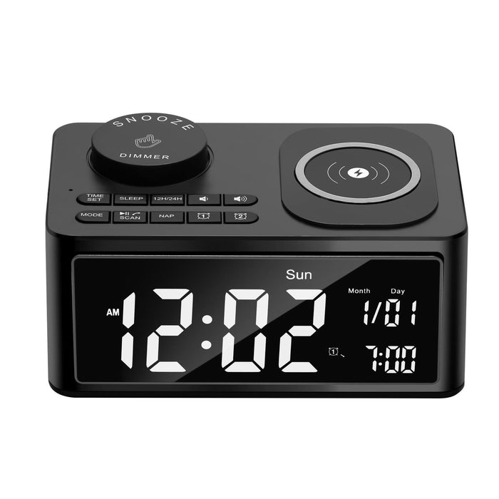 Deluxe Hotel Bluetooth Alarm Clock Charge Station
