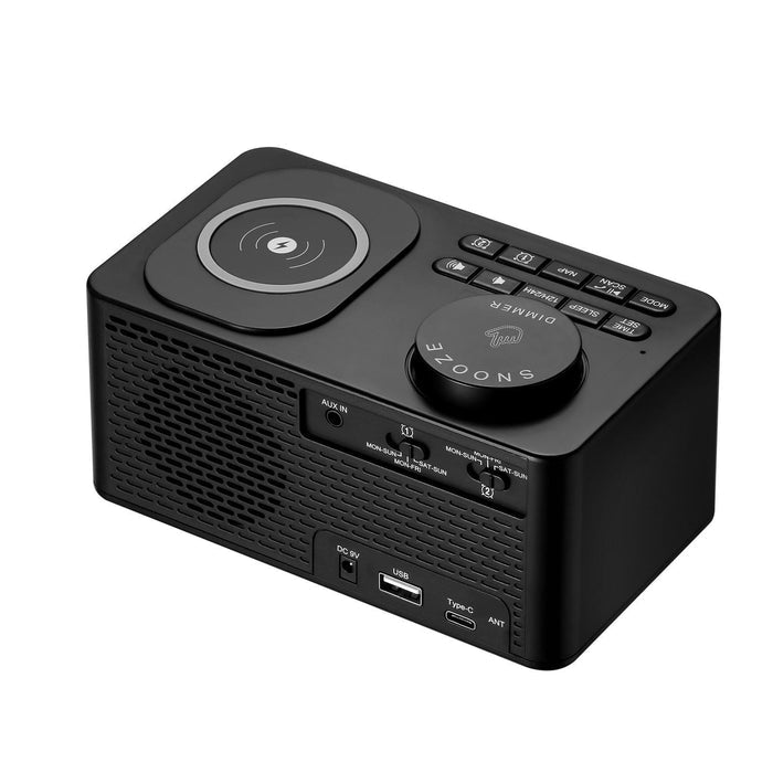 Deluxe Hotel Bluetooth Alarm Clock Charge Station