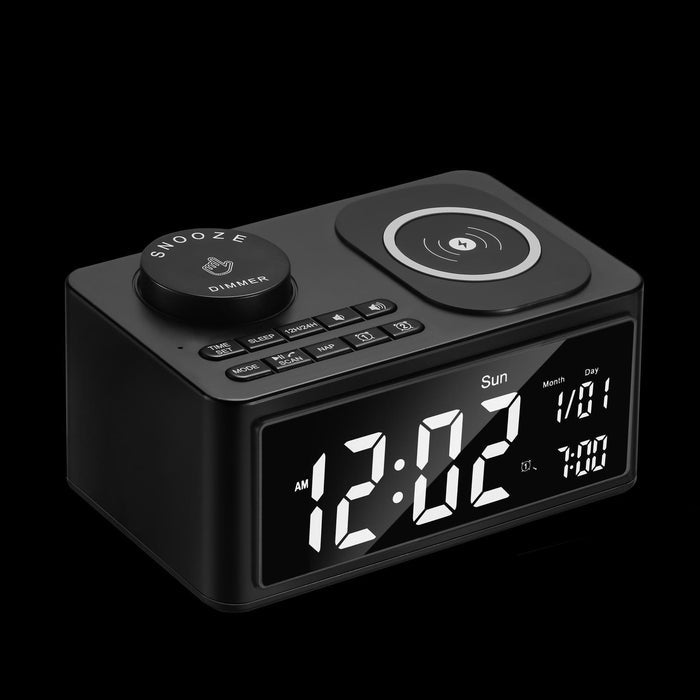 Deluxe Hotel Bluetooth Alarm Clock Charge Station