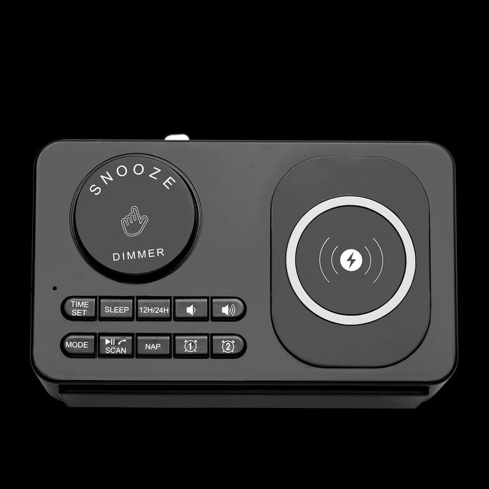 Deluxe Hotel Bluetooth Alarm Clock Charge Station