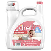 Dreft Ultra Concentrated Liquid Baby Laundry Detergent, 125 Loads, 170 fl. oz.