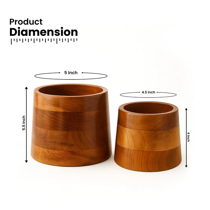 Aura Wooden Planters wooden planter Urban Plant