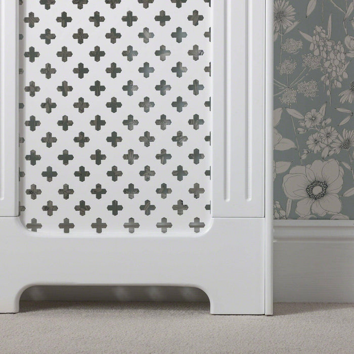 Edith Radiator Cover - White - Medium