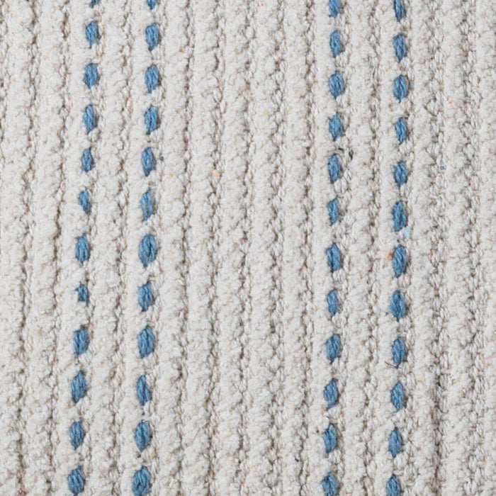 Elberton 45x45cm Cotton Striped Cushion Cover - Horizon Blue