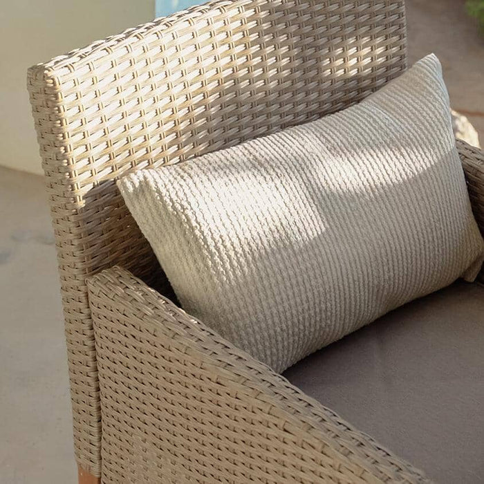 Elberton 55x35cm Cotton Striped Cushion Cover - Clay - Laura James